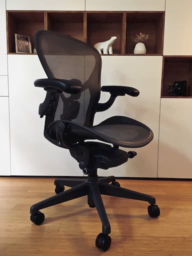 The new Herman Miller Aeron chair