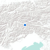 Val Comelico - Padola map