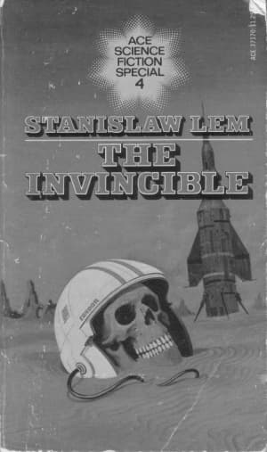 The Invincible by Stanisław Lem book cover